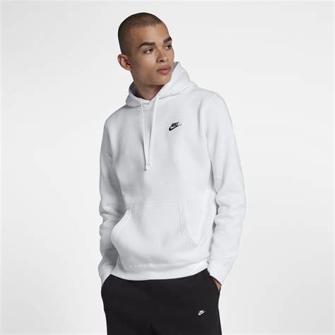 nike hoodie weiß mit nike logo|men's nike fuzzy hoodies.